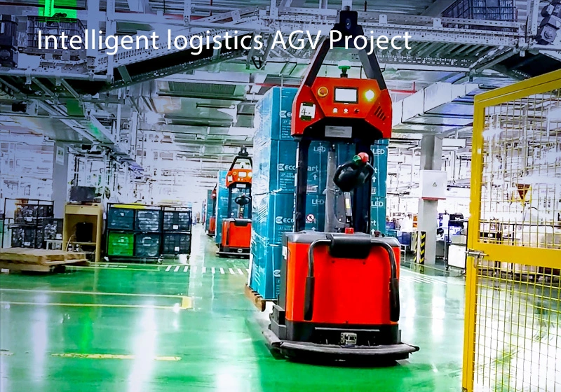 Home Appliance & Lighting - Opple lighting - Intelligent logistics AGV Project in Suzhou Factory Site